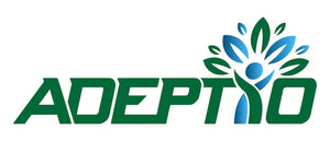 Adeptio Drinks logo reflects Balance and Harmony